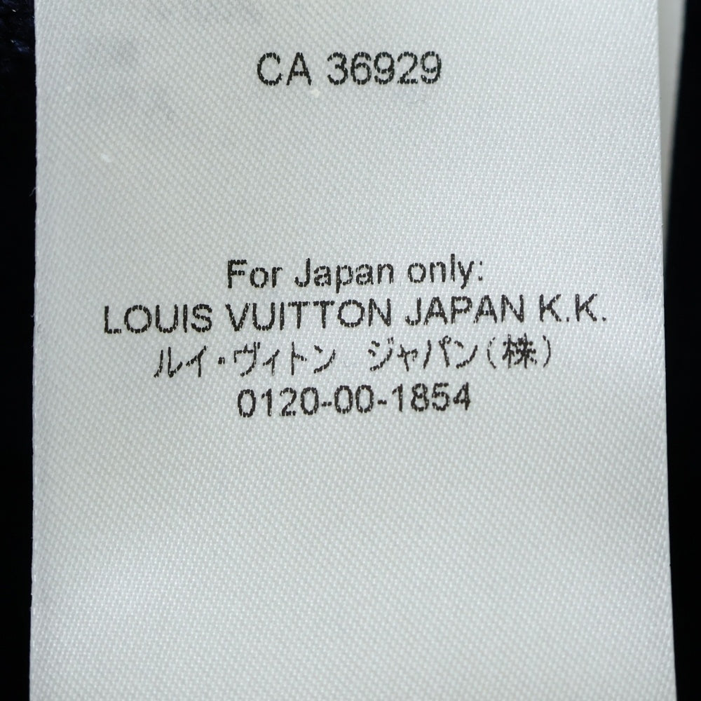 LOUIS VUITTON(ルイヴィトン) 24SS ダミエ クルーネックニット ネイビー RM241 ZLL HQN69W