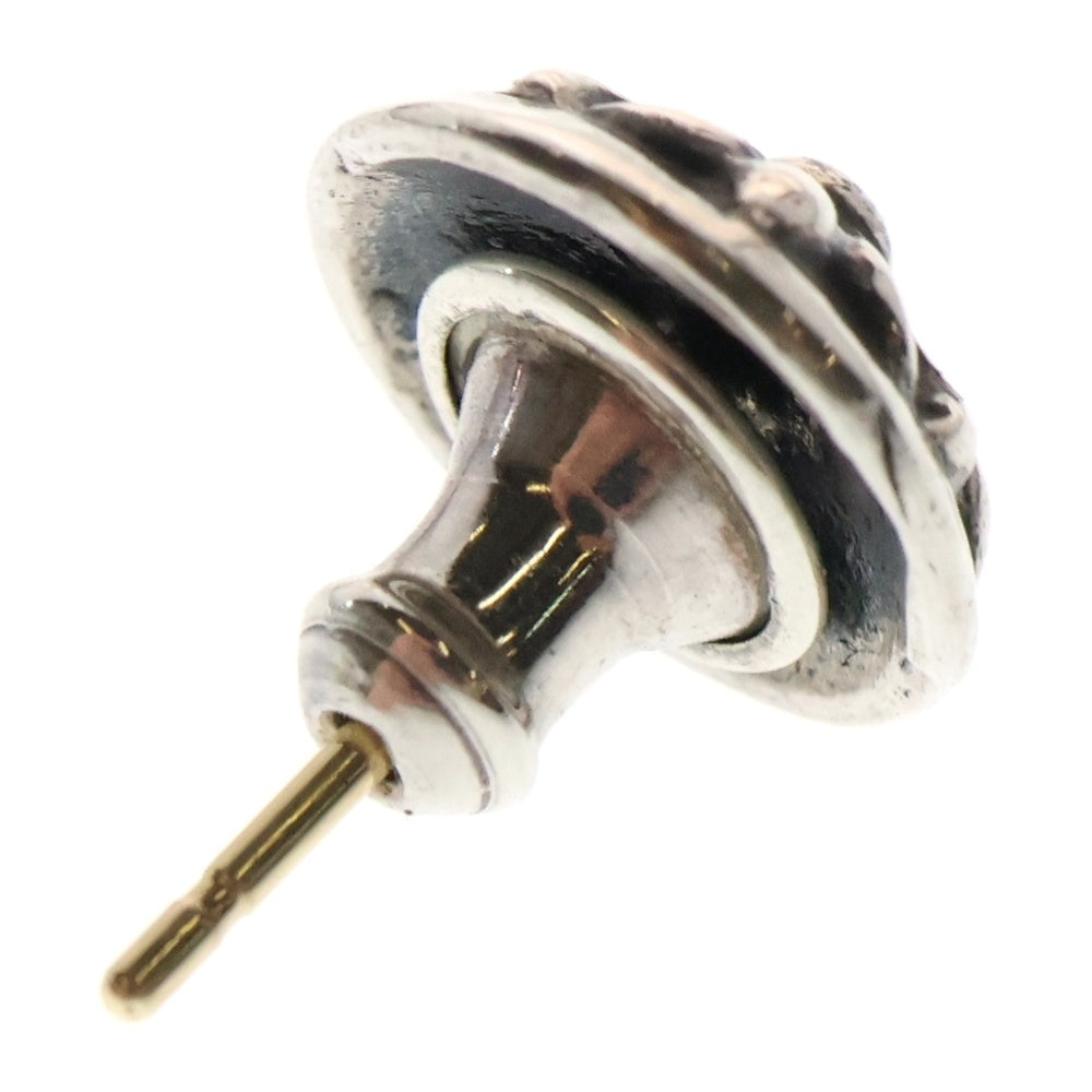 CHROME HEARTS(クロムハーツ) STUD CRSBLL クロスボールスタッドピアス シルバー BCA110