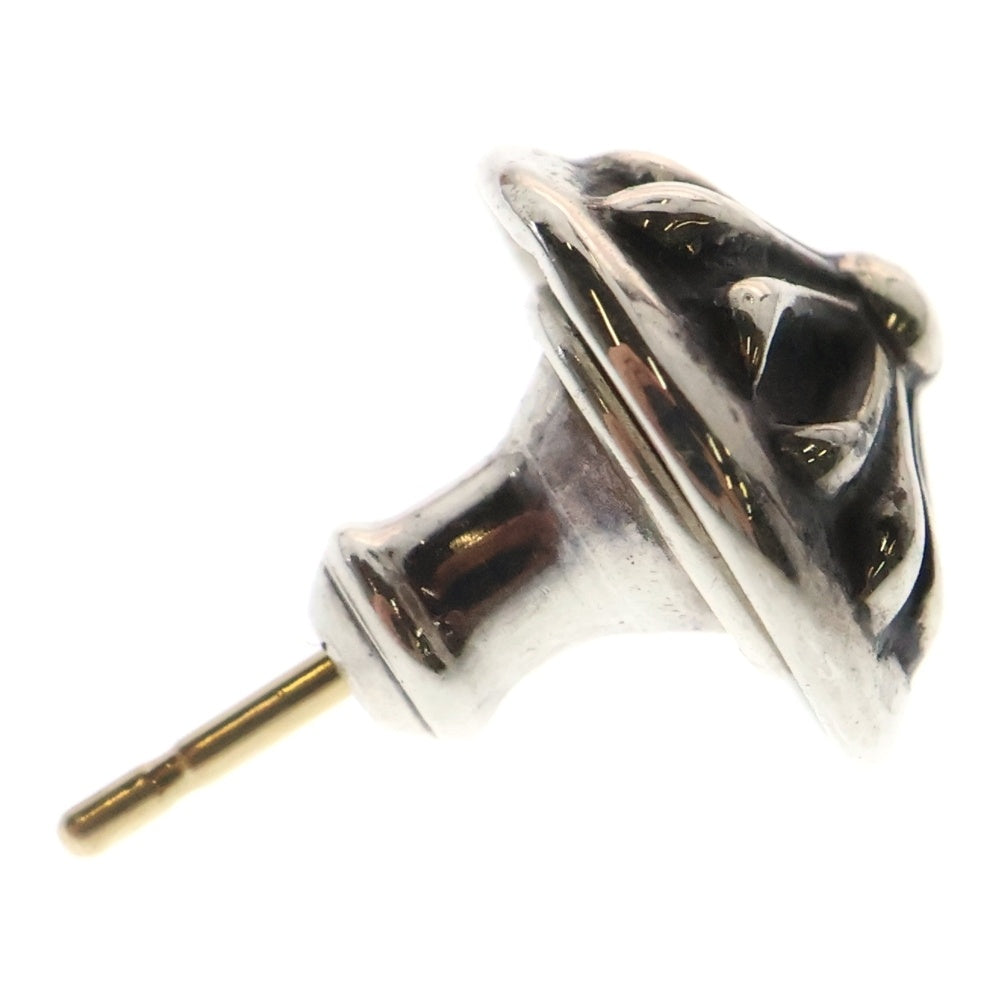 CHROME HEARTS(クロムハーツ) STUD CRSBLL クロスボールスタッドピアス シルバー BCA110
