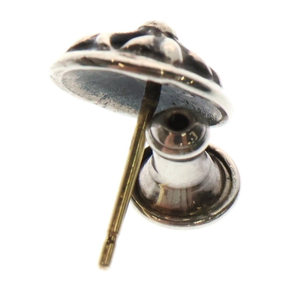 CHROME HEARTS(クロムハーツ) STUD CRSBLL クロスボールスタッドピアス シルバー BCA110