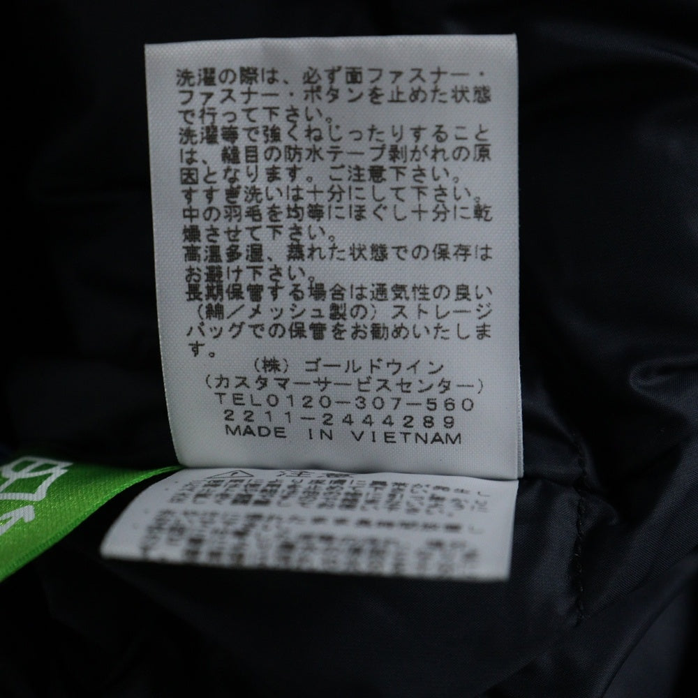 THE NORTH FACE(ザノースフェイス) 22AW GORE-TEX MOUNTAIN DOWN JACKET ゴアテックス マウンテン ジップアップ ダウンジャケット カーキ ND92237