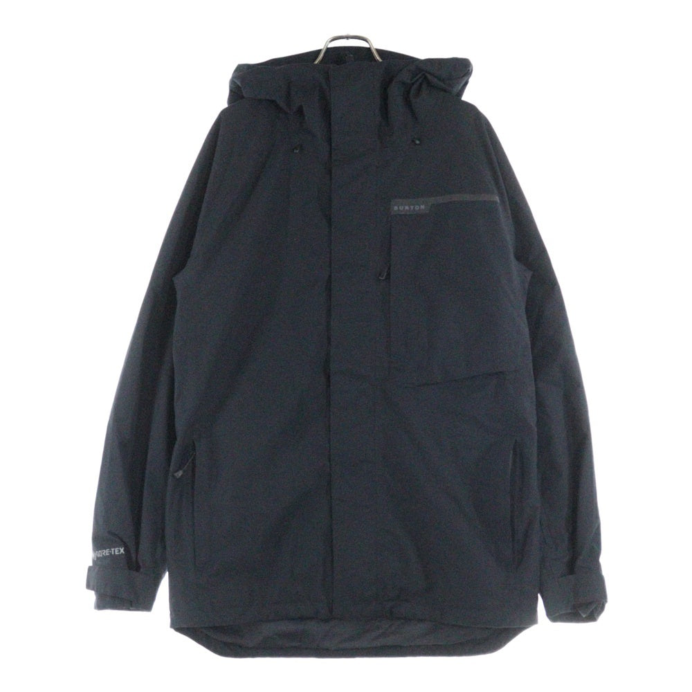 BURTON(バートン) GORE TEX ゴアテックス フロントロゴ ナイロンジャケット スキーウェア ブラック
