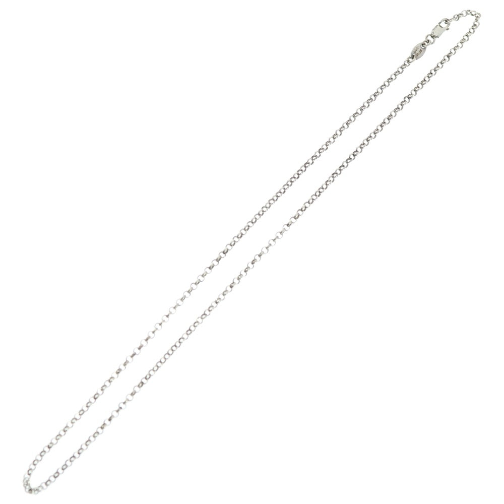 CHROME HEARTS(クロムハーツ) NECKCHAIN R16 ロールチェーンネックレス 16inch シルバー BCA082