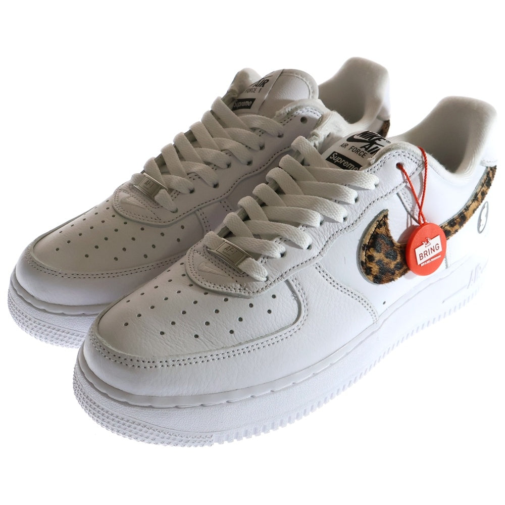 NIKE(ナイキ) 25SS ×GOODENOUGH ×SUPREME AIR FORCE 1 LOW SP グッドイナフ シュプリーム エアフォース 1 ローカットスニーカー ホワイト US9/27cm IM3483-100