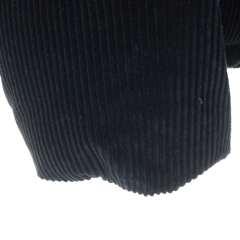 MONCLER(モンクレール) 22AW ×FRAGMENT DONNIE フラグメント コーデュロイ ダウンジャケット ブラック H209U1A00012M2363