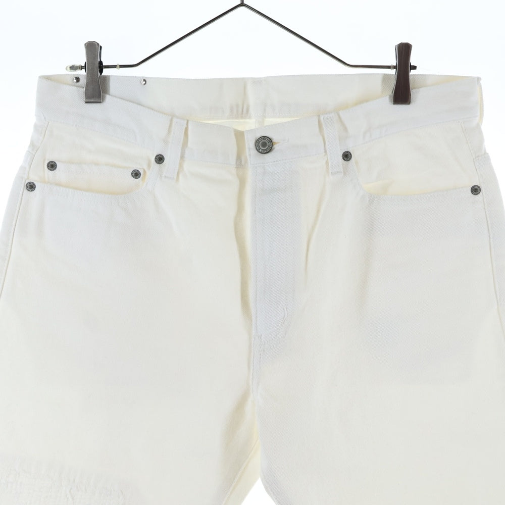 RATS(ラッツ) CRASH DENIM PANTS ダメージ加工 ストレートデニムパンツ ホワイト 23'RD-0811A
