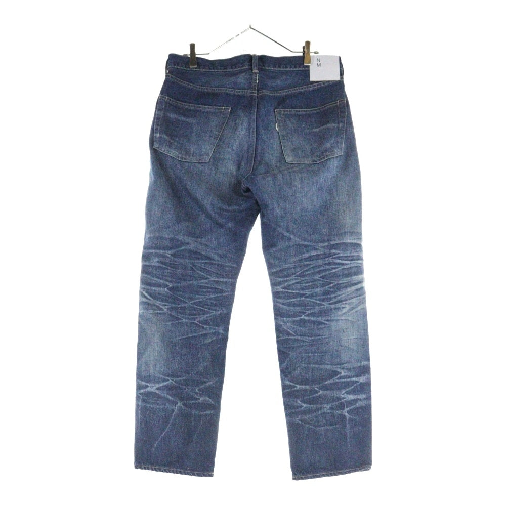 New Manual(ニュー マニュアル) #033 LV 60'S JEANS ダメージ加工 ストレート デニムパンツ インディゴ