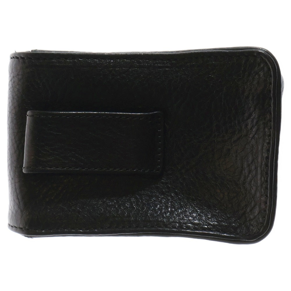 CHROME HEARTS(クロムハーツ) BLT POUCH CIGARETTE シガレットケース スモールCHクロス ブラック/シルバー