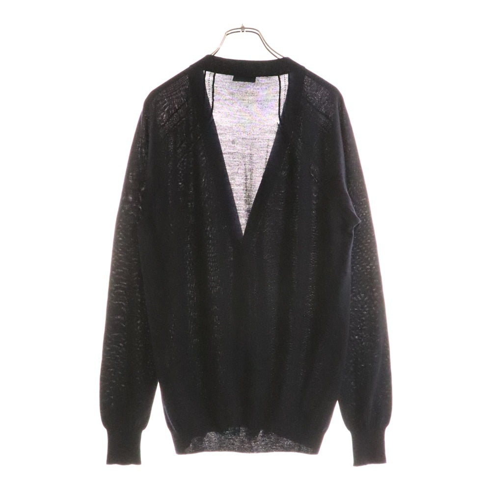 BALENCIAGA(バレンシアガ) カーディガン ウール カシミヤ混 イタリア製 ネイビー
