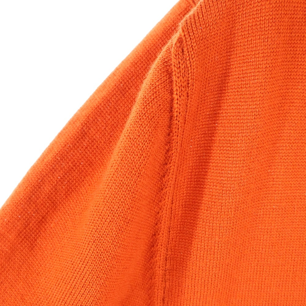 Dior HOMME(ディオールオム) カーディガン ウール カットアウト ポケット付き オレンジ 9S3420240016