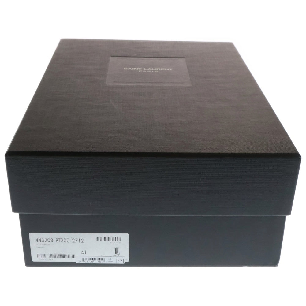 SAINT LAURENT PARIS(サンローランパリ) スエード サイドゴア レザーブーツ ベージュ 443208