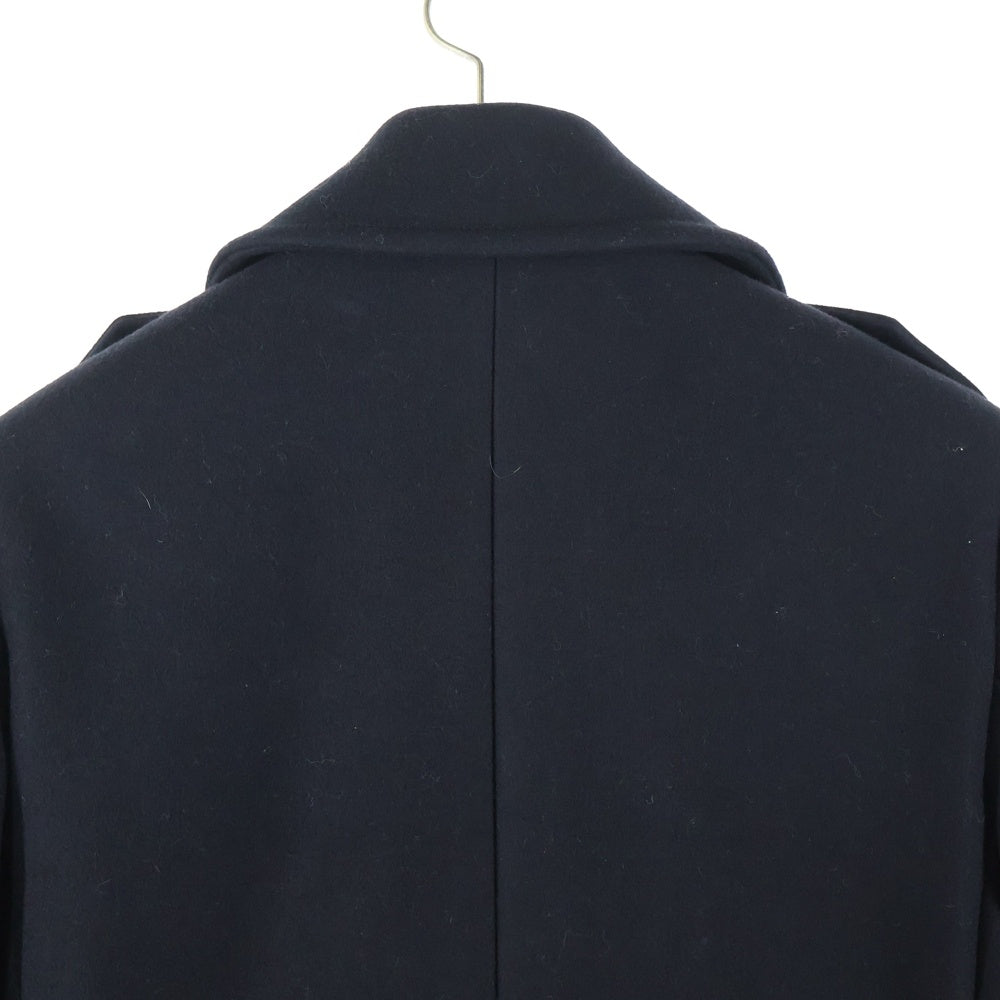 SAINT LAURENT PARIS(サンローランパリ) 15AW エディ期 ウール ピーコート ブラック 394514 Y960J