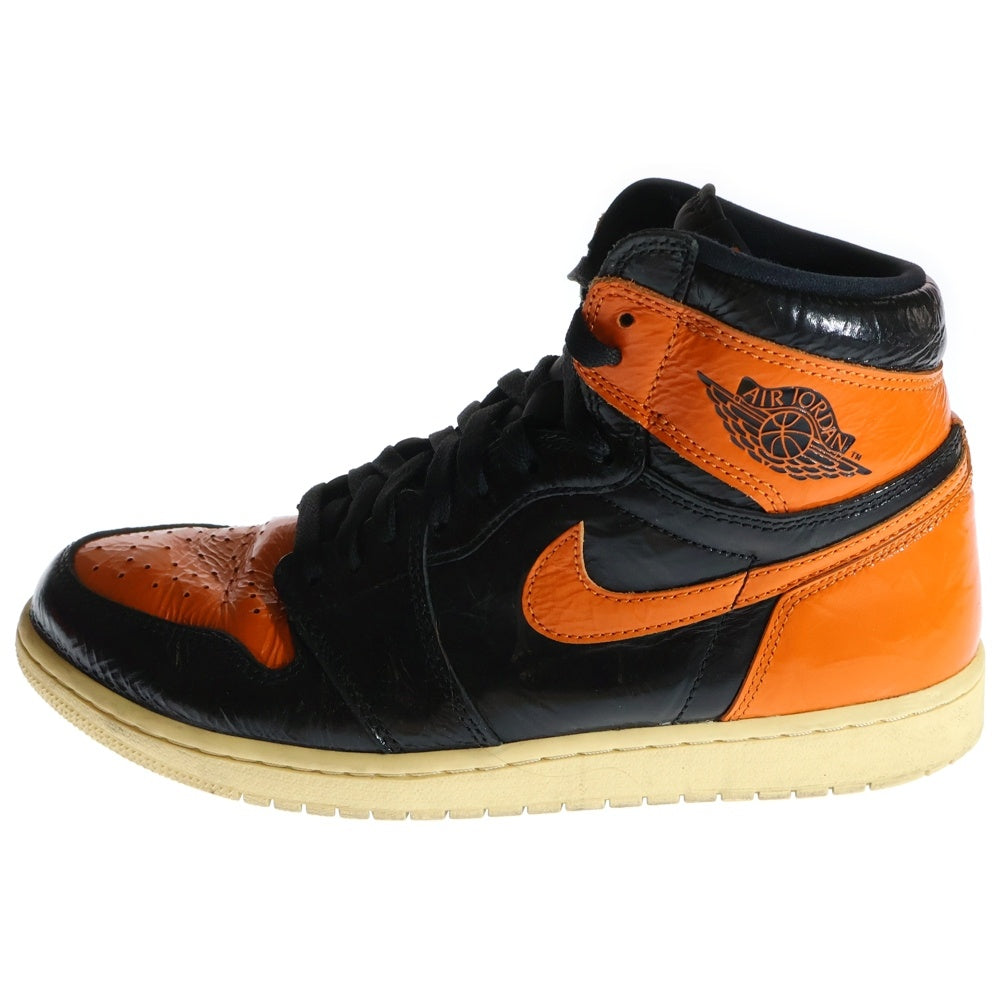 NIKE(ナイキ) AIR JORDAN 1 RETRO HIGH OG SHATTERED BACKBOARD 3.0 エアジョーダン1 レトロ シャッタードバックボード3.0 ハイカットスニーカー US10/28cm 555088-028