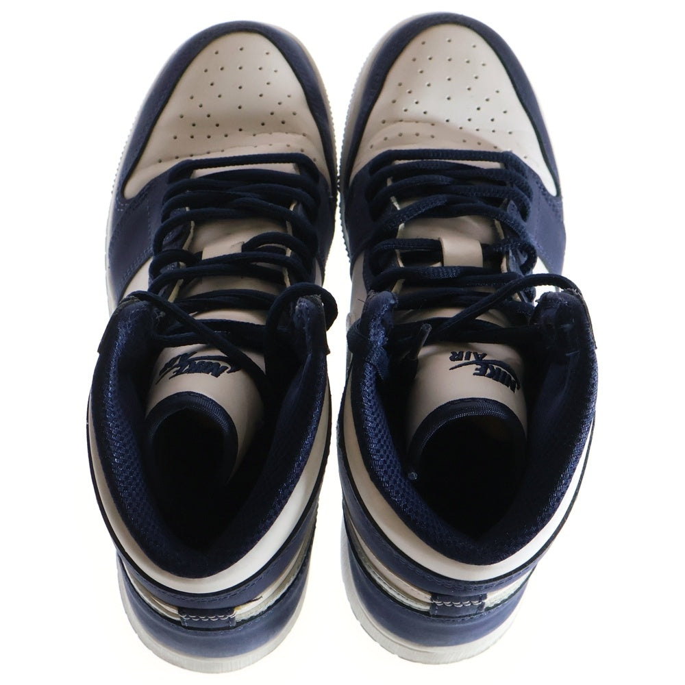 NIKE(ナイキ) GS AIR JORDAN 1 RETRO HIGH OG CO JP Midnight Navy エアジョーダン 1 ハイ ミッドナイトネイビー ハイカットスニーカー レディース US6.5Y/24.5cm 575441-141