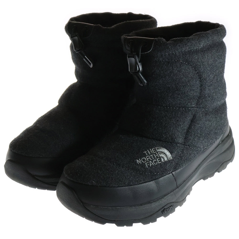 THE NORTH FACE(ザノースフェイス) Nuptse Bootie Wool V Short ウール ヌプシ ブーティー ブーツ シューズ レディース ブラック NF51979