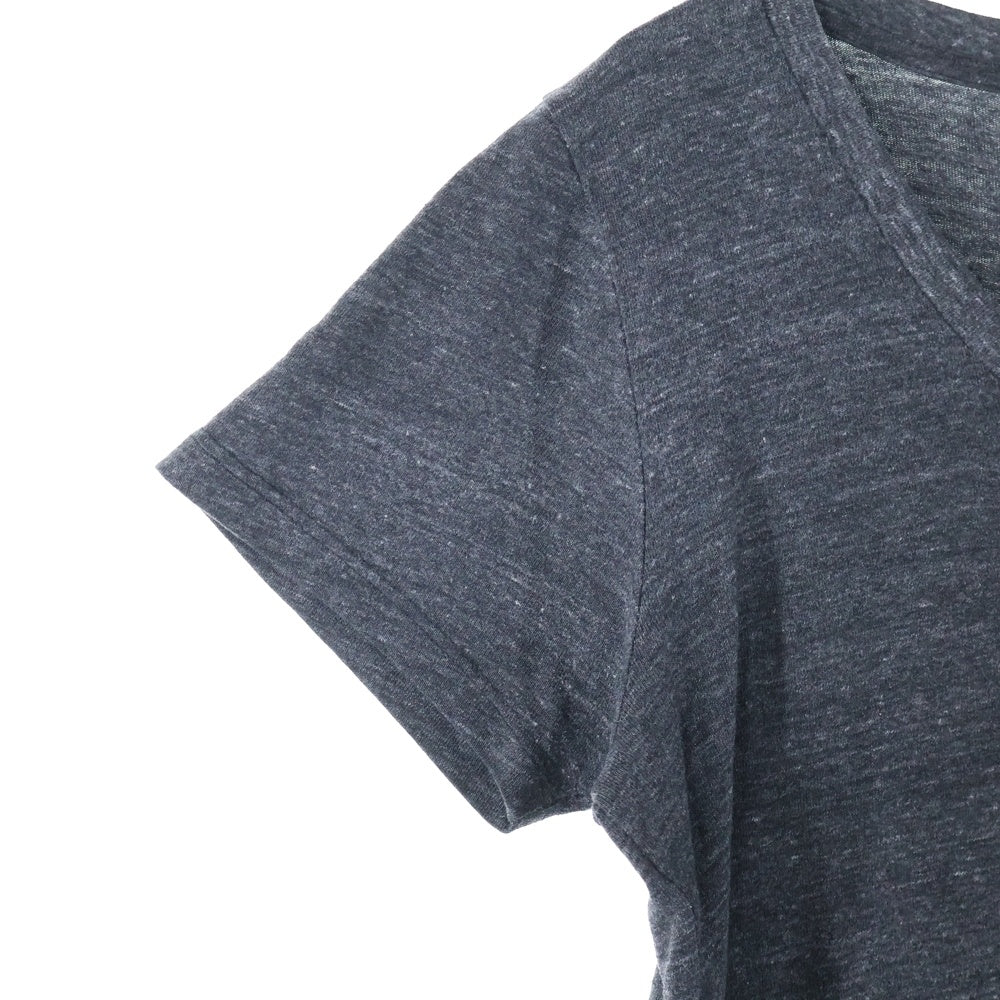 CHROME HEARTS(クロムハーツ) Vネック コットン 半袖Tシャツ カットソー グレー