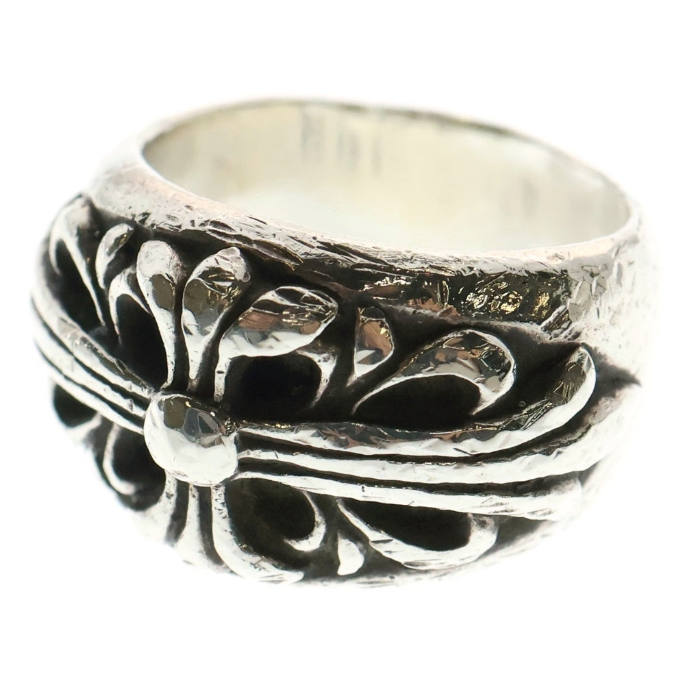 CHROME HEARTS(クロムハーツ) FLRL CRS フローラルクロス リング シルバー BCA346