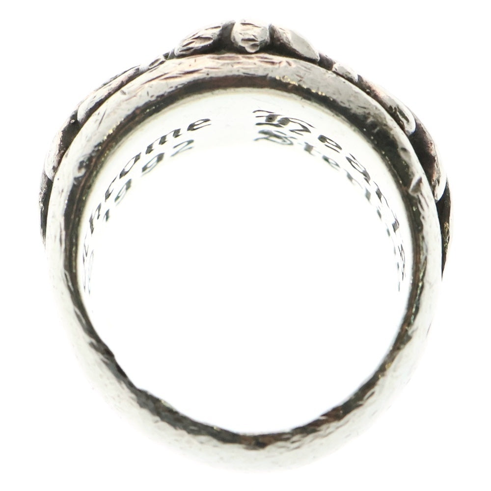 CHROME HEARTS(クロムハーツ) FLRL CRS フローラルクロス リング シルバー BCA346