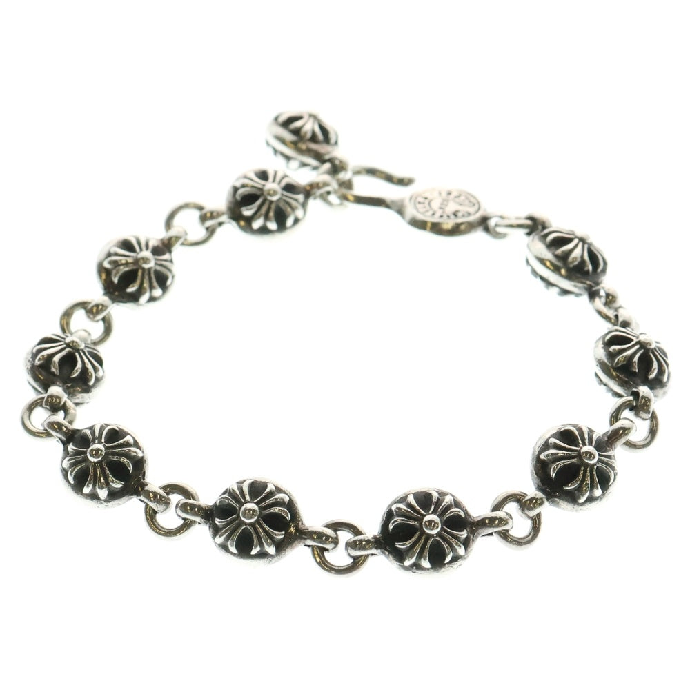 CHROME HEARTS(クロムハーツ) NO2 BALL #2クロスボールブレスレット シルバー BCA176