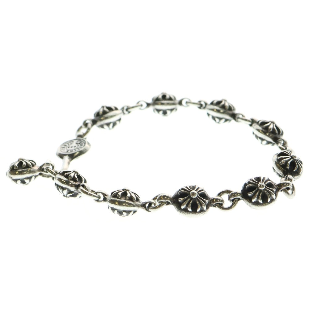 CHROME HEARTS(クロムハーツ) NO2 BALL #2クロスボールブレスレット シルバー BCA176