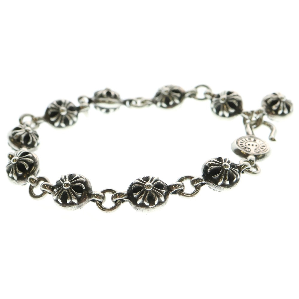 CHROME HEARTS(クロムハーツ) NO2 BALL #2クロスボールブレスレット シルバー BCA176