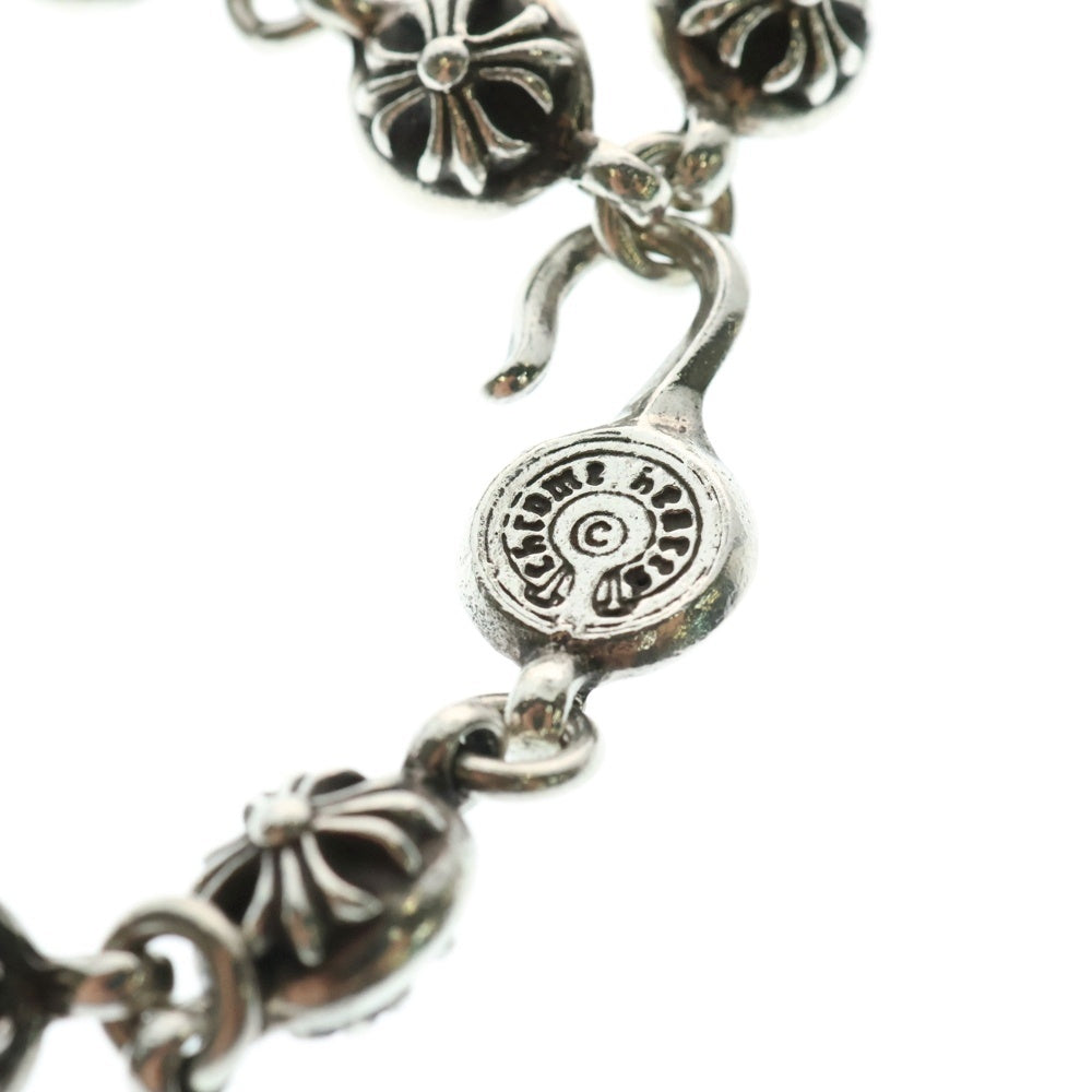 CHROME HEARTS(クロムハーツ) NO2 BALL #2クロスボールブレスレット シルバー BCA176