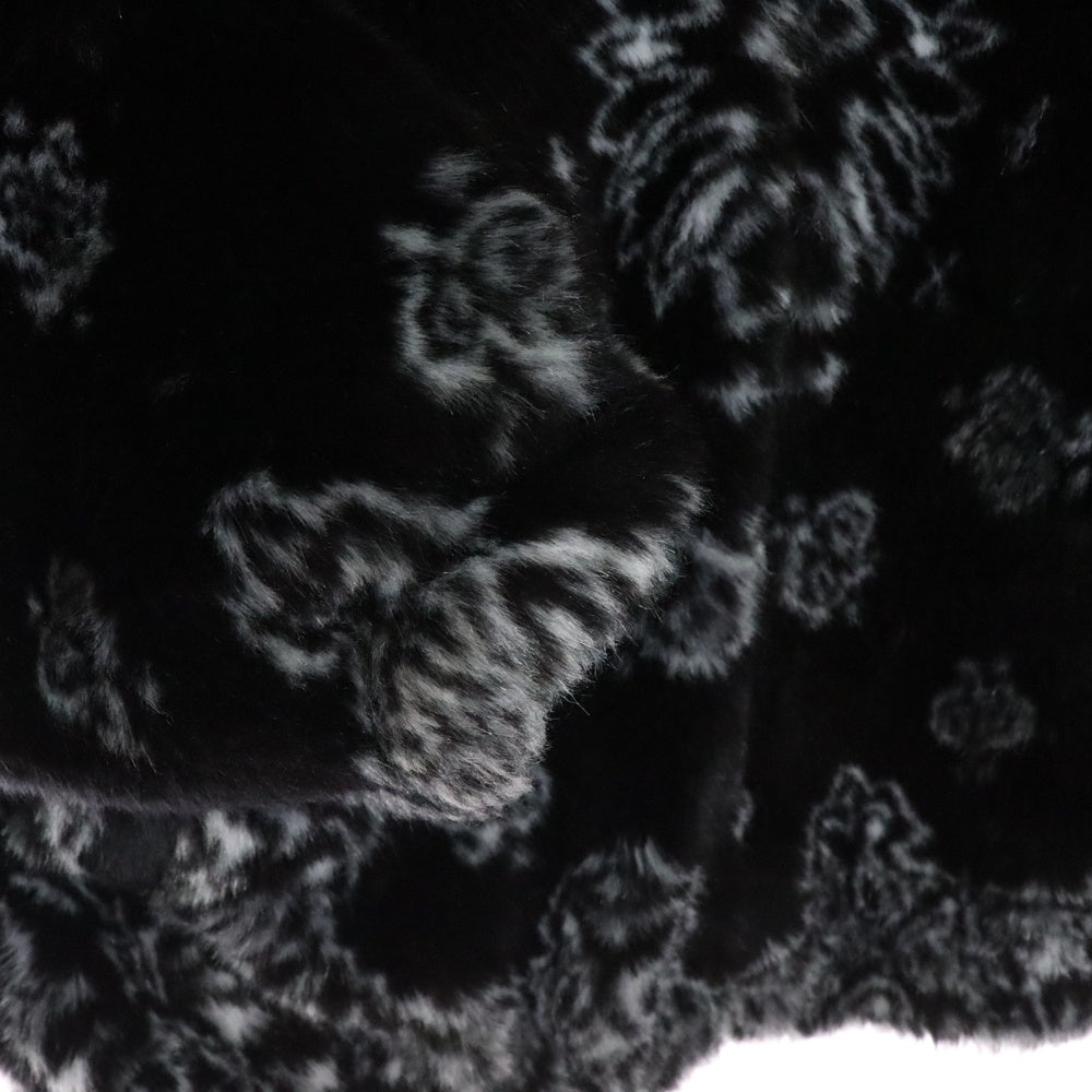SUPREME(シュプリーム) 21SS Bandana Fur Bomber Jacket バンダナ柄 ファー ボンバージャケット ブラック