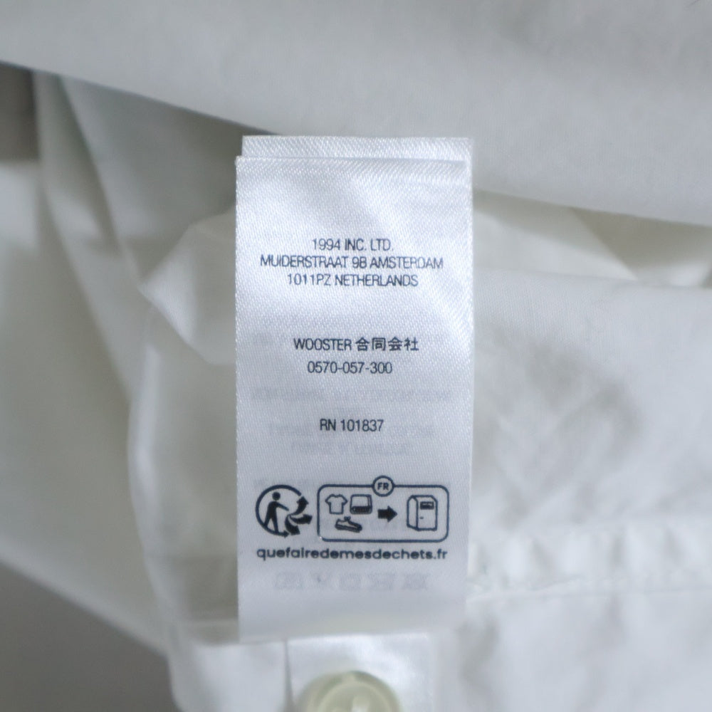 SUPREME(シュプリーム) 23SS Destruction of Purity Shirt ディストラクションオブピュアリティー 長袖シャツ ホワイト