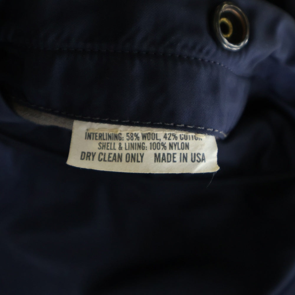 ALPHA INDUSTRIES(アルファ インダストリーズ) フライトジャケット B15-C USA製 ネイビー