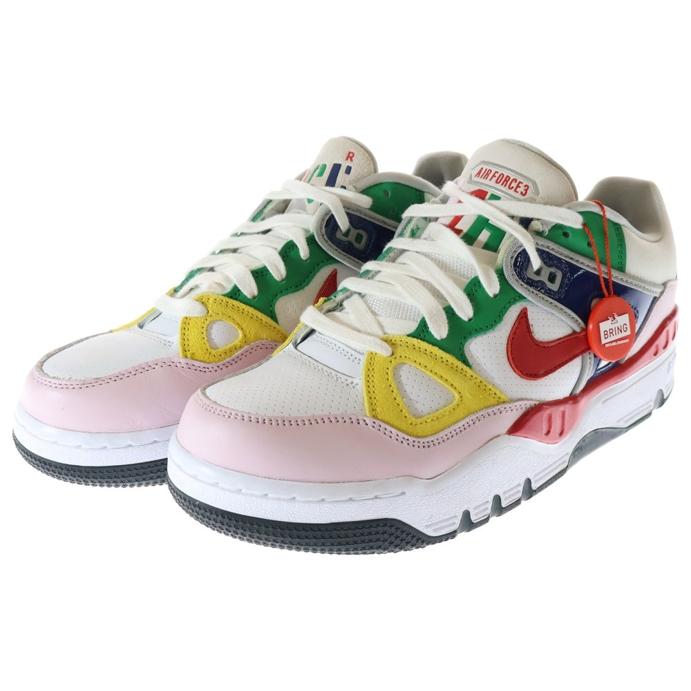 NIKE(ナイキ) ×NIGO AIR FORCE 3 LOW SP ニゴー エアフォース ローカットスニーカー マルチ US9/27cm FQ7012-100