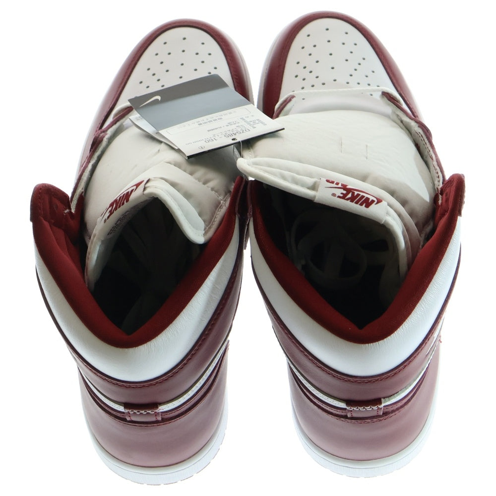 NIKE(ナイキ) AIR JORDAN 1 RETRO HIGH OG ARTISANAL RED エアジョーダン1 レトロ アーティザナルレッド ハイカットスニーカー US10/28cm DZ5485-160