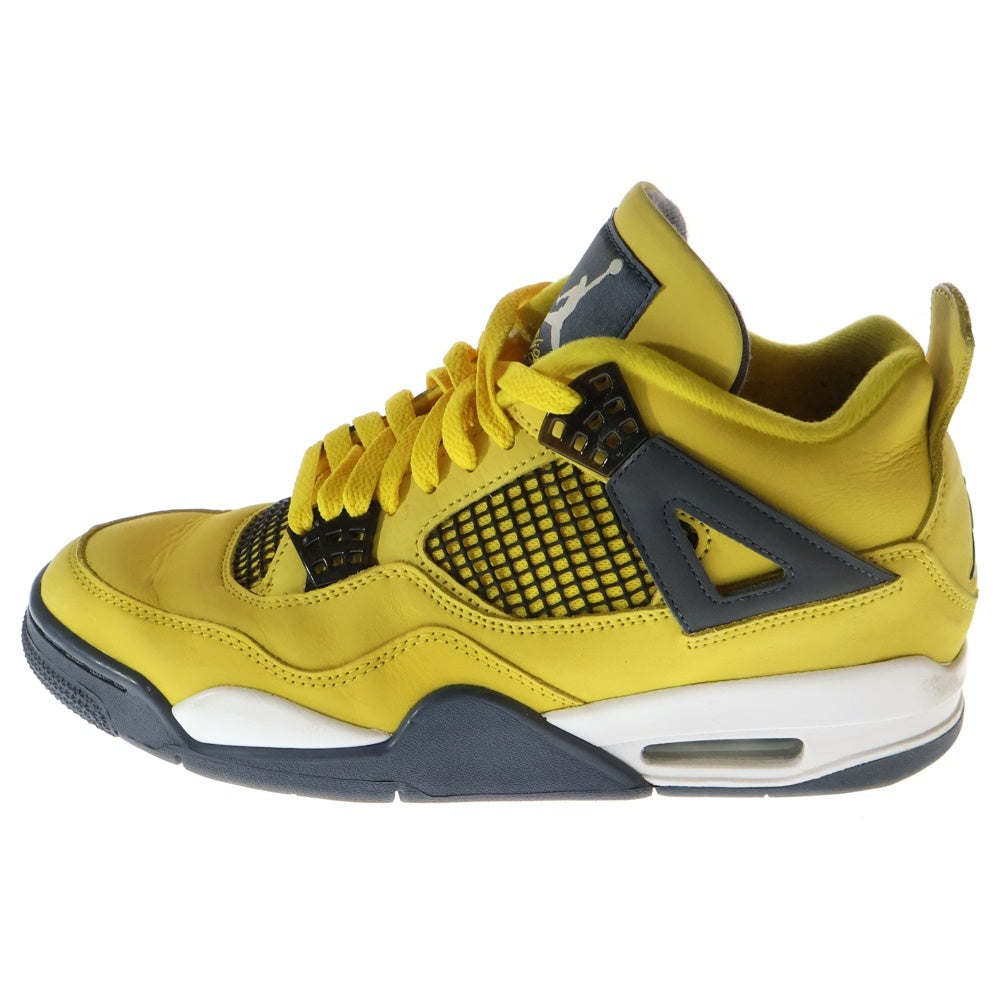 NIKE(ナイキ) AIR JORDAN 4 RETRO TOUR YELLOW エアジョーダン レトロ ハイカットスニーカー シューズ ツアー イエロー US9/27cm CT8527-700