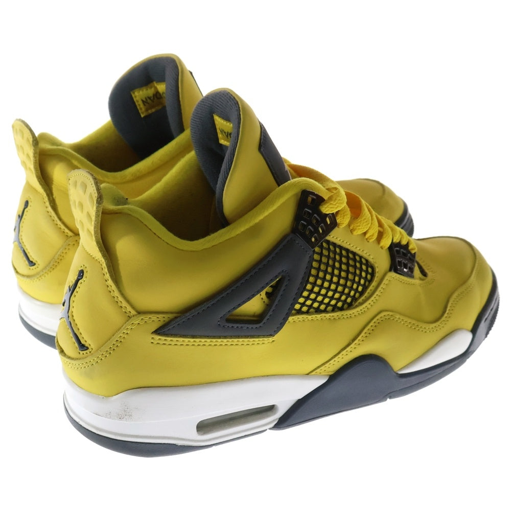 NIKE(ナイキ) AIR JORDAN 4 RETRO TOUR YELLOW エアジョーダン レトロ ハイカットスニーカー シューズ ツアー イエロー US9/27cm CT8527-700