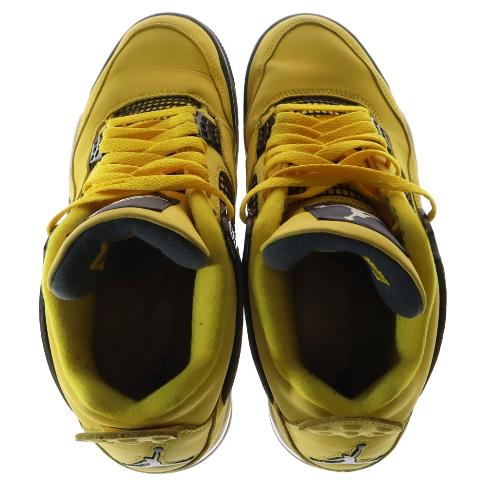 NIKE(ナイキ) AIR JORDAN 4 RETRO TOUR YELLOW エアジョーダン レトロ ハイカットスニーカー シューズ ツアー イエロー US9/27cm CT8527-700