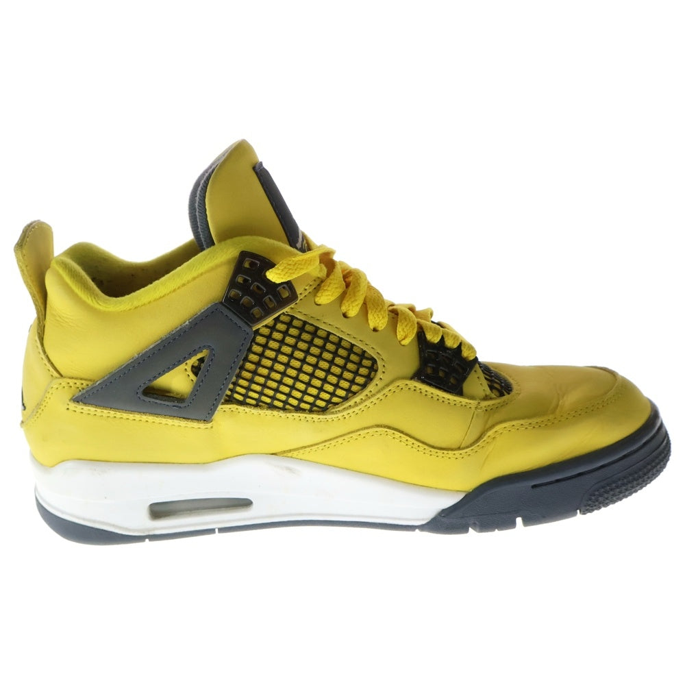 NIKE(ナイキ) AIR JORDAN 4 RETRO TOUR YELLOW エアジョーダン レトロ ハイカットスニーカー シューズ ツアー イエロー US9/27cm CT8527-700