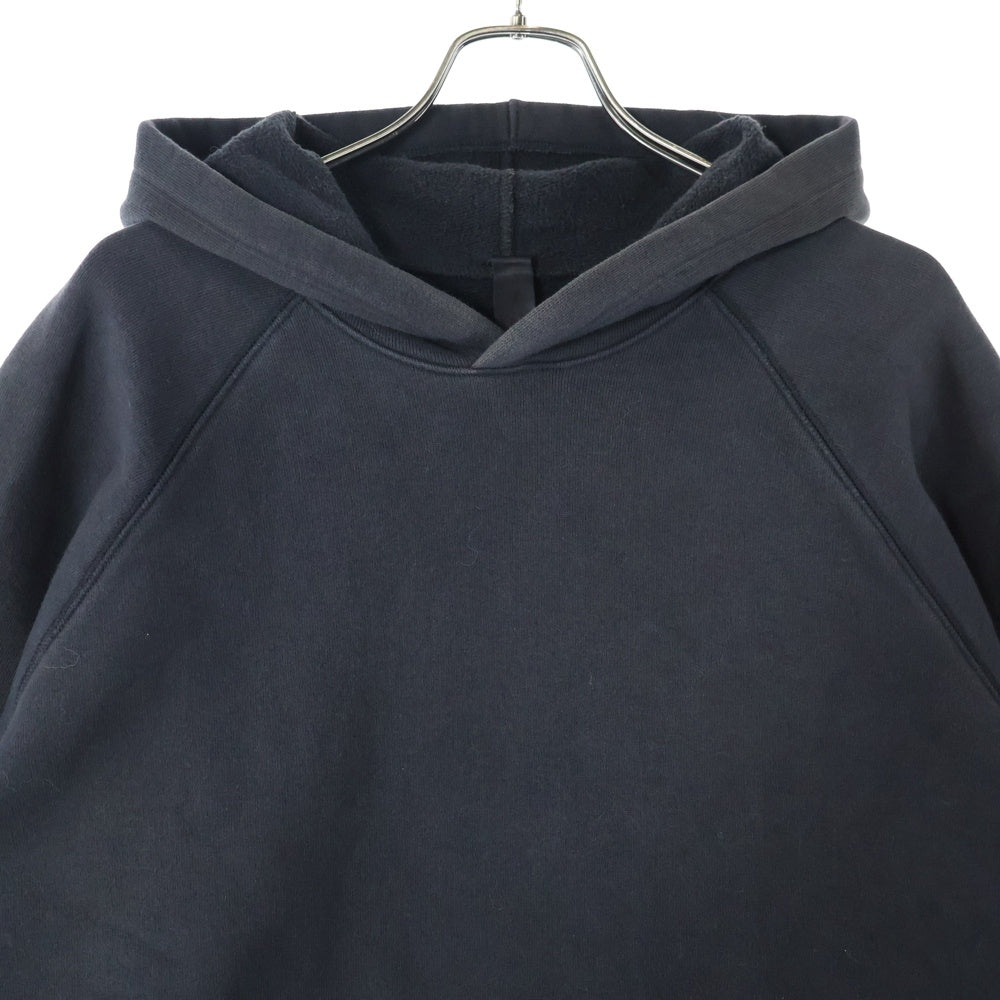 CHROME HEARTS(クロムハーツ) NOT HD PLVR GYN U PAPER JAM ラベル付き クロスパッチ プルオーバーパーカー ブラック