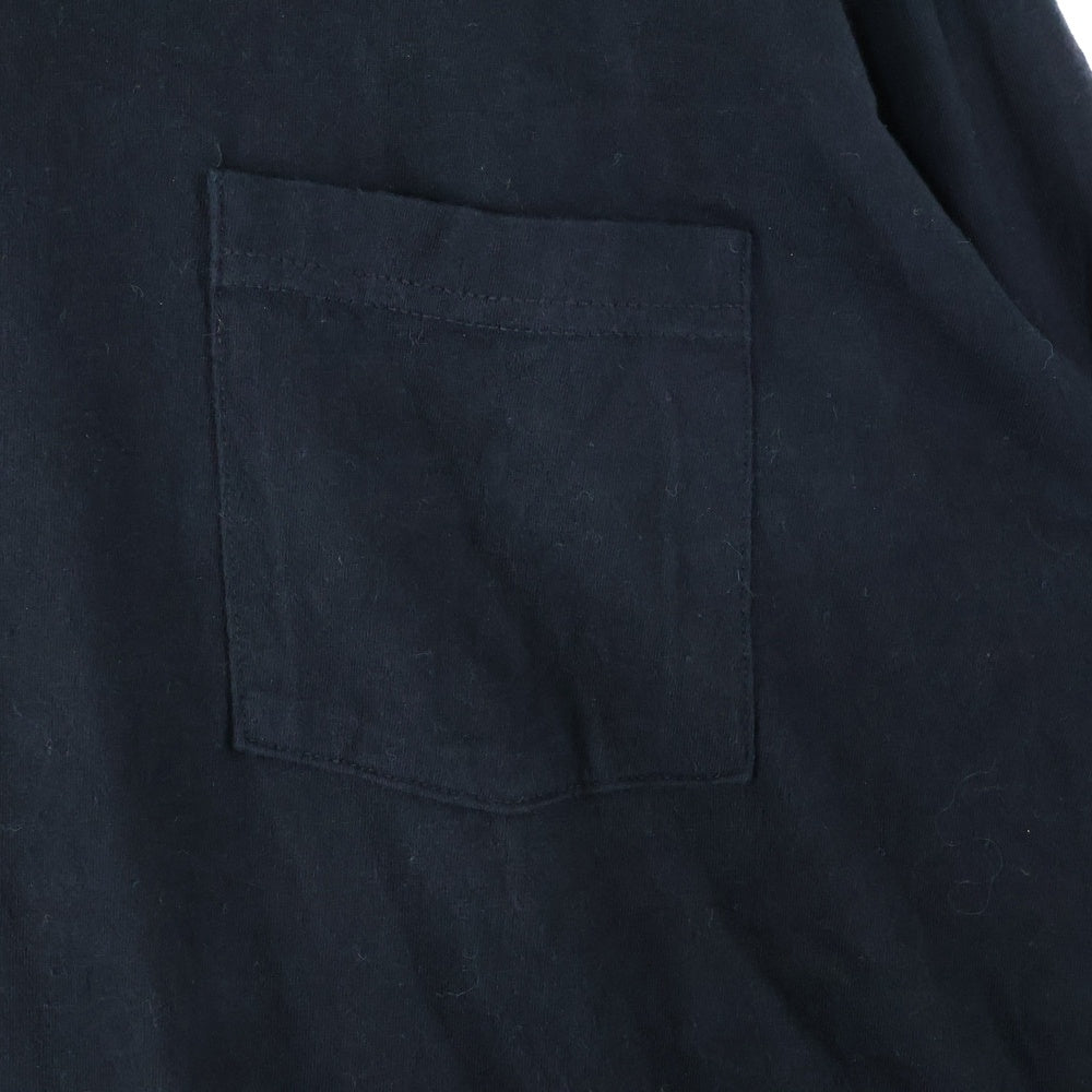 CHROME HEARTS(クロムハーツ) Neck Logo L/S Tee ネック ロゴ プリント長袖Tシャツ ロングスリーブカットソー ブラック