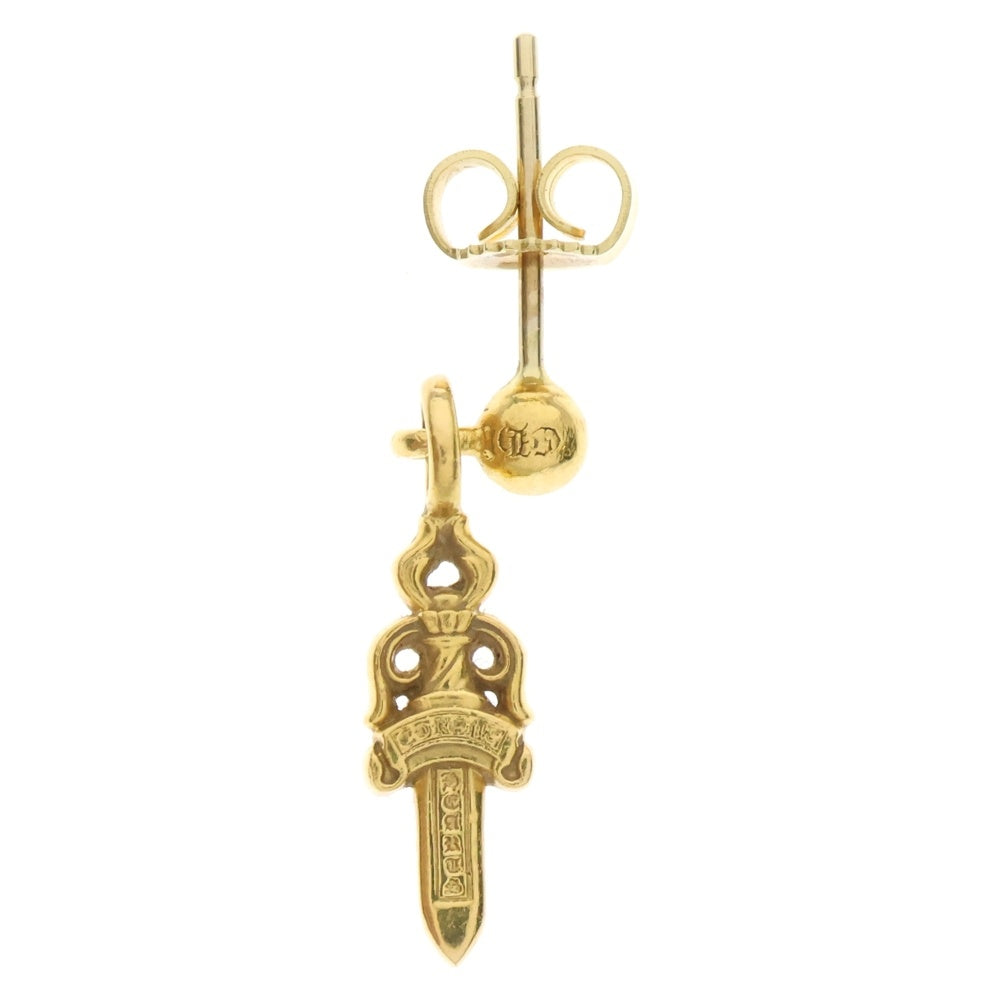 CHROME HEARTS(クロムハーツ) 22K STACK DAGGER スタック ダガー ピアス ゴールド