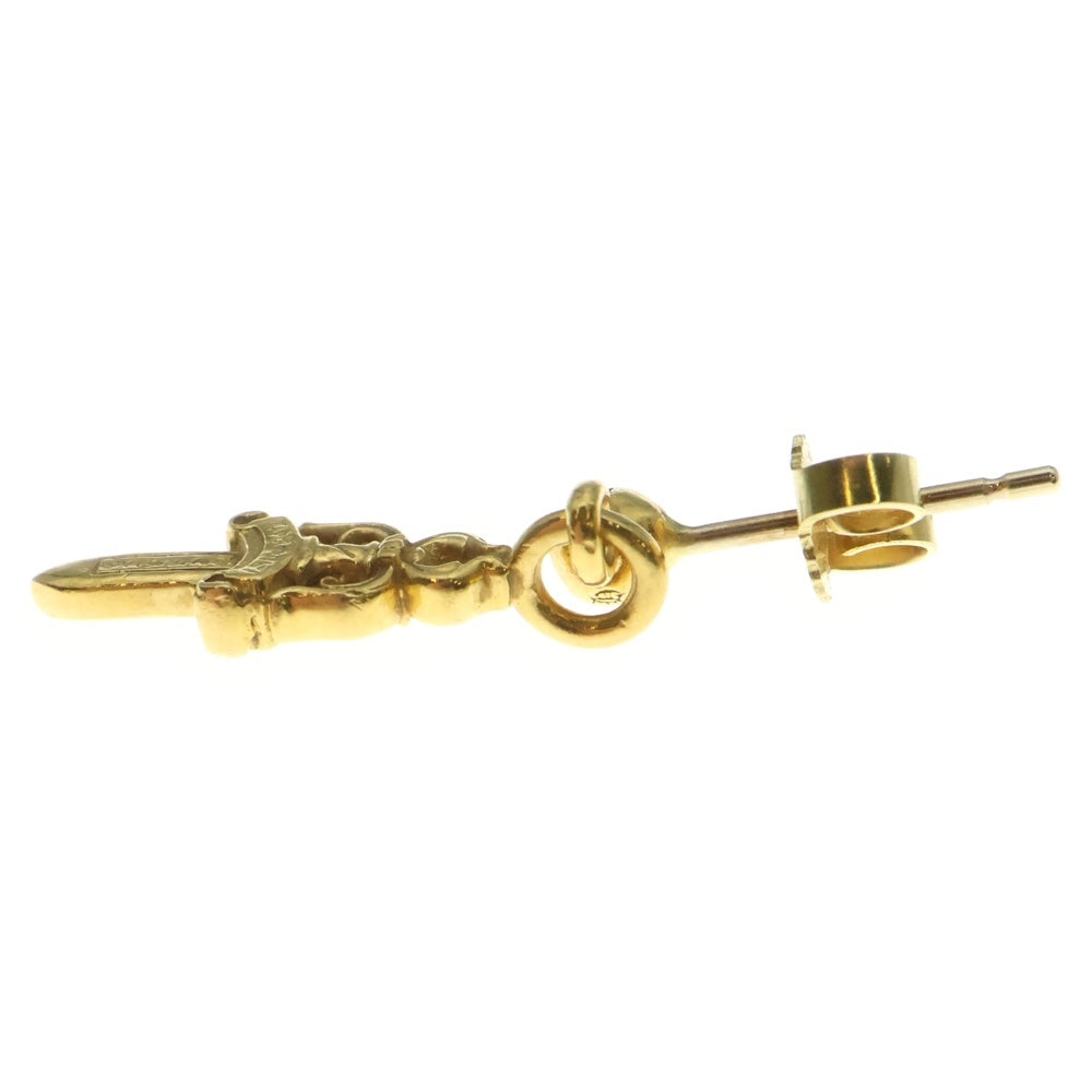 CHROME HEARTS(クロムハーツ) 22K STACK DAGGER スタック ダガー ピアス ゴールド