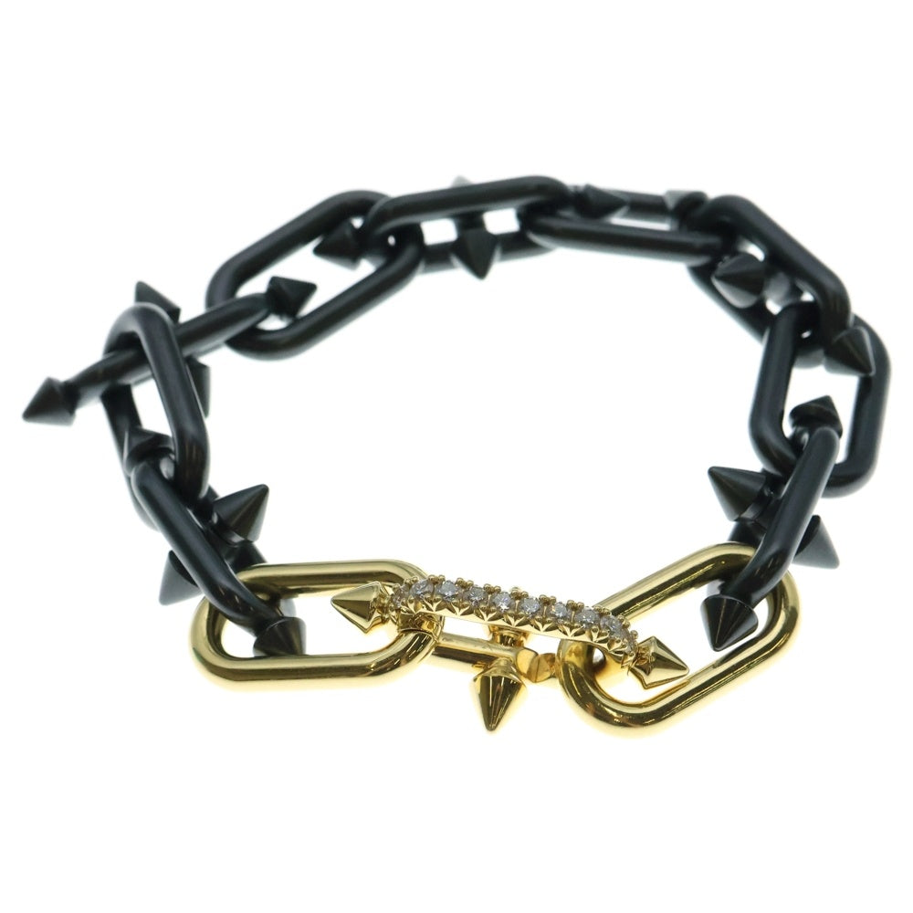 TIFFANY & Co.(ティファニー) タイタン ファレル・ウィリアムス ブレスレット チタン 750YG イエローゴールド ダイヤモンド 73467624