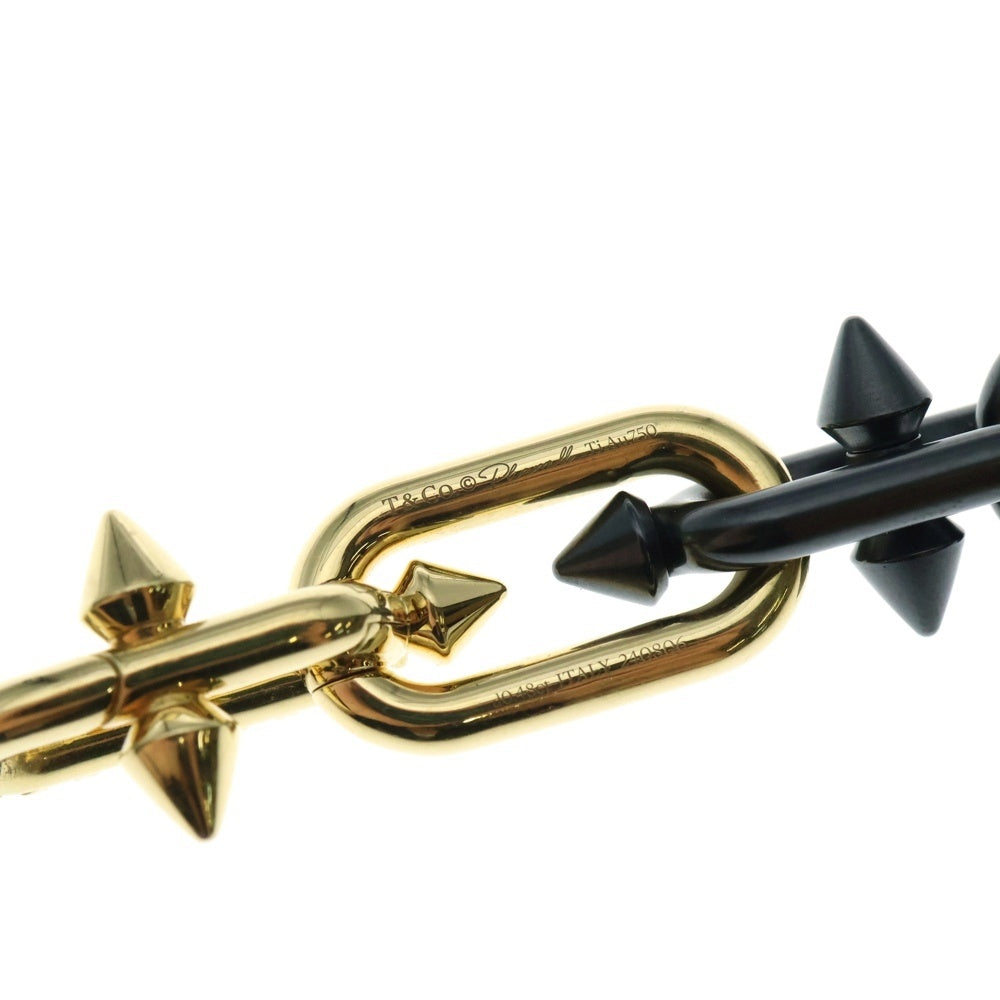 TIFFANY & Co.(ティファニー) タイタン ファレル・ウィリアムス ブレスレット チタン 750YG イエローゴールド ダイヤモンド 73467624