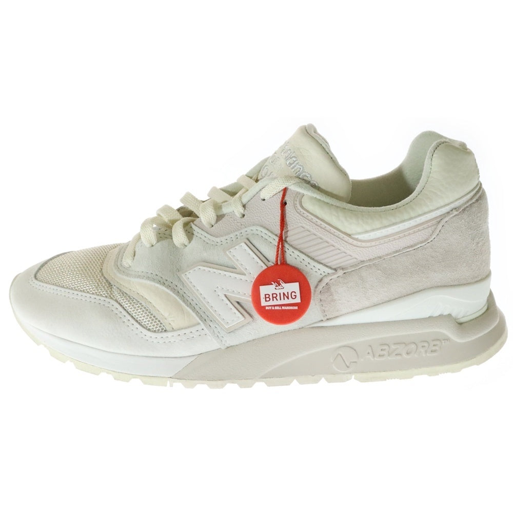 New Balance(ニューバランス) ×KITH Ronnie Fieg 997.5 キス ロニーファイグ ローカットスニーカー ホワイト US9/27cm U9975HK