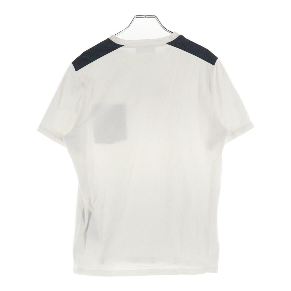 PRADA(プラダ) フロントラバーロゴ クルーネック 半袖Tシャツ ホワイト SJM979 R151 710