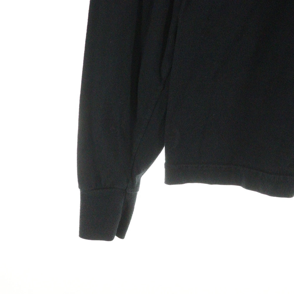 CHROME HEARTS(クロムハーツ) Dagger L/S Tee フロントヴァインダガープリント クルーネック 長袖Tシャツ ブラック
