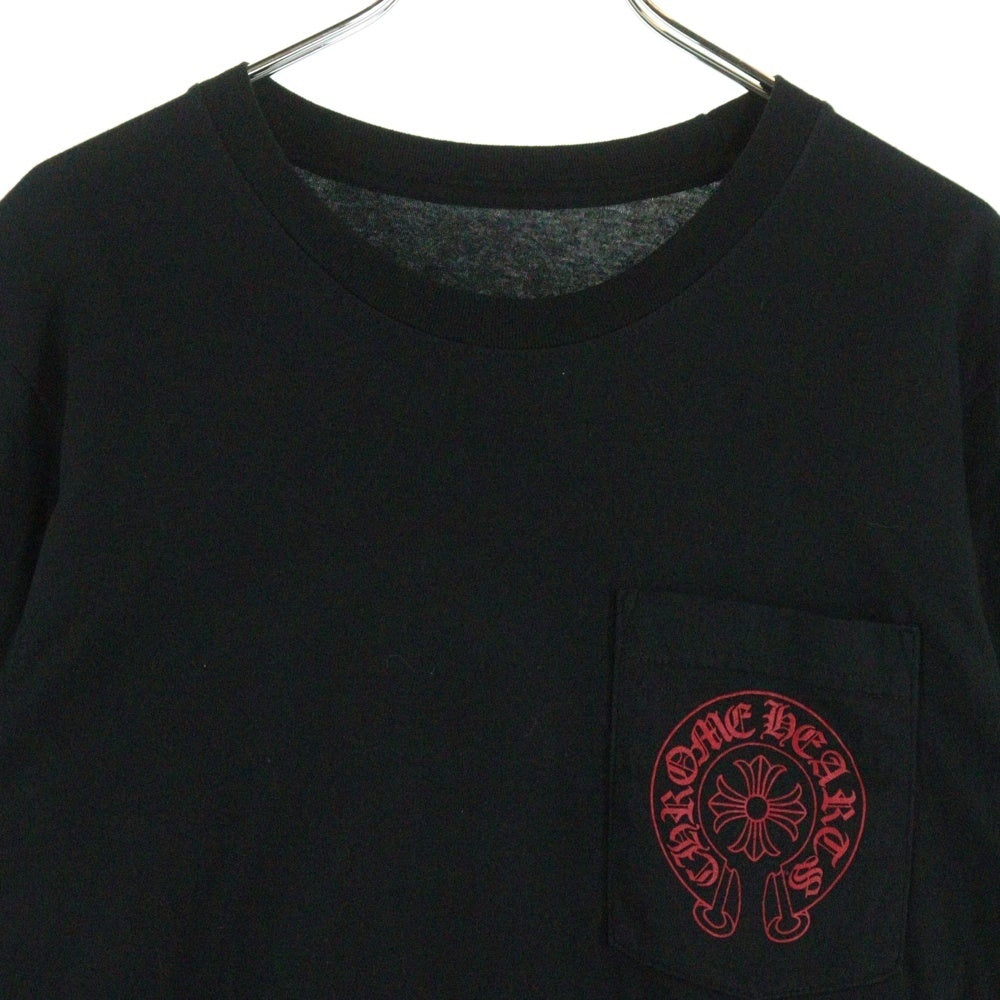 CHROME HEARTS(クロムハーツ) CH L/S 1 STAFF限定ホースシュープリント長袖カットソー ブラック