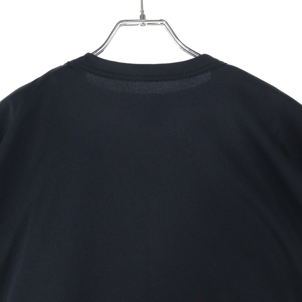 COMME des GARCONS HOMME PLUS(コムデギャルソンオムプリュス) 24AW 2枚仕立て レイヤード Tシャツ 半袖カットソー ブラック/ホワイト PN-T014