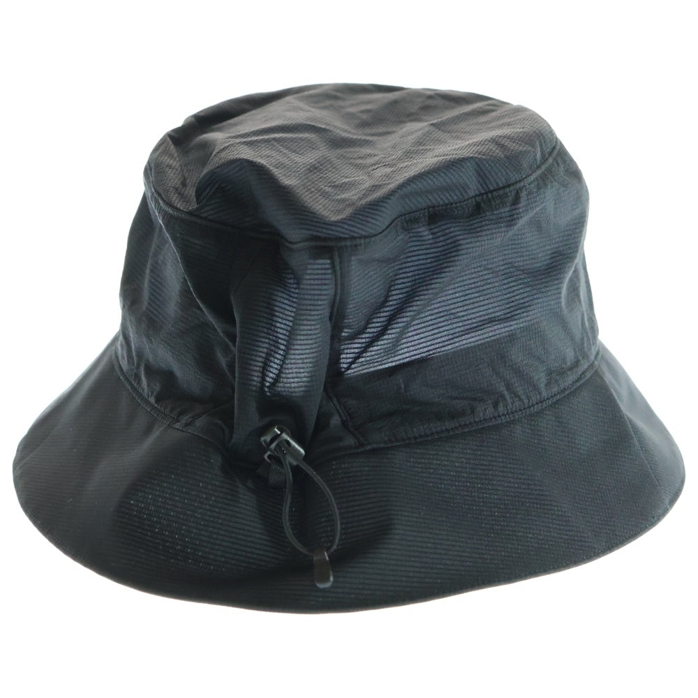 ARC'TERYX(アークテリクス) Aerios Bucket Hat エアリオス バケットハット フロントロゴ ブラック