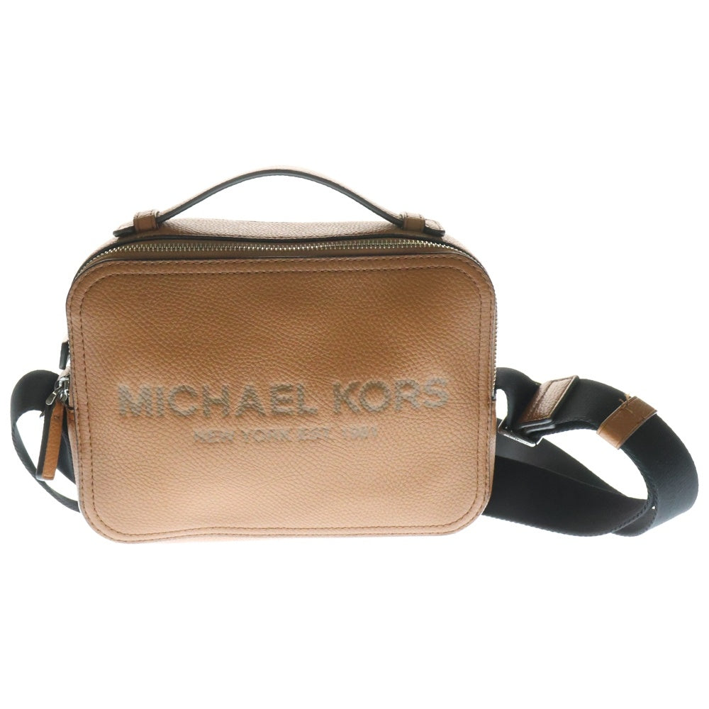 MICHAEL KORS(マイケルコース) ロゴ型押し カメラバッグ ショルダーバッグ 37F2LCOL6T ブラウン