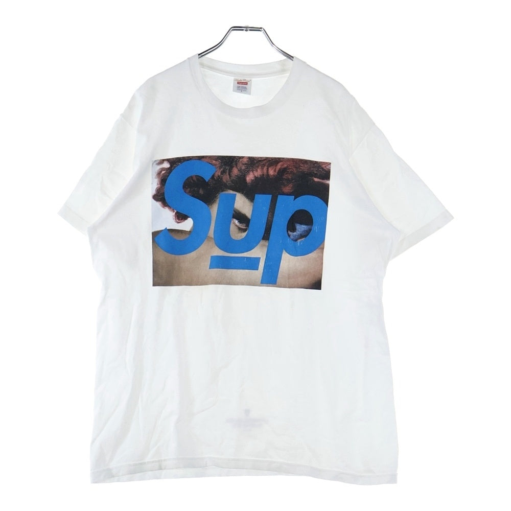 SUPREME(シュプリーム) 23SS ×Under Cover アンダーカバー フロントプリント クルーネック 半袖Tシャツ ホワイト