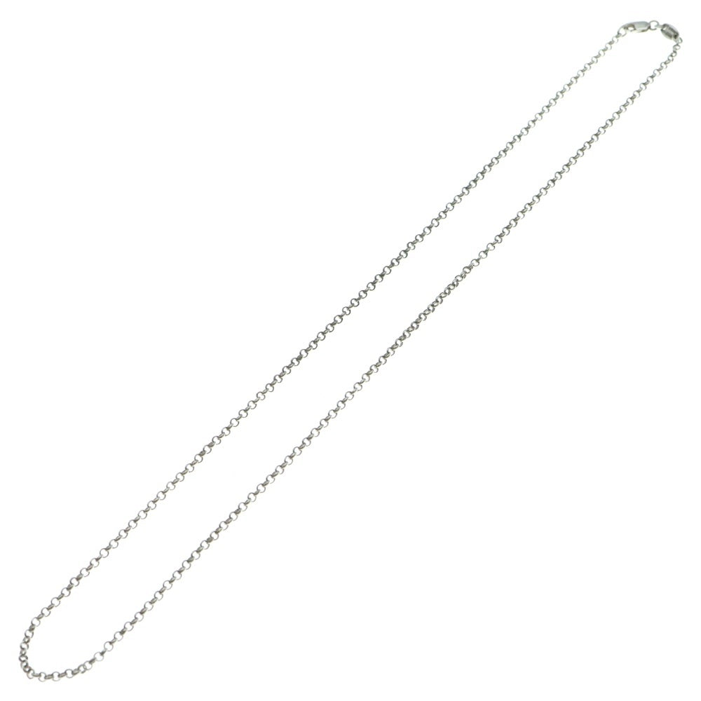 CHROME HEARTS(クロムハーツ) NECKCHAIN R20 ロールチェーンネックレス 20inch シルバー BCA084